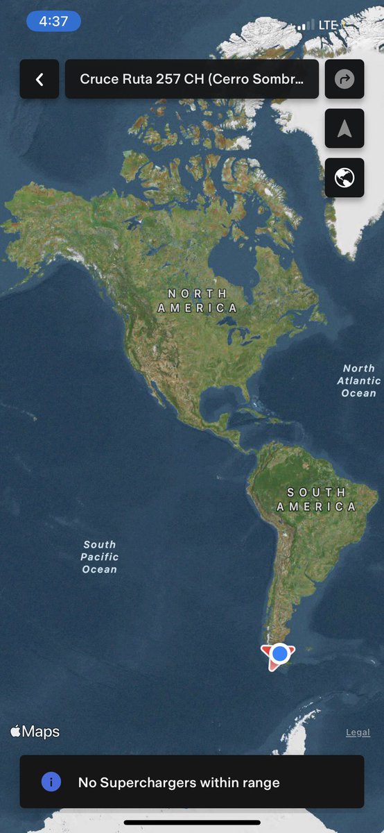Electr_Americas's tweet photo. So we finally crossed the Strait of Magellan, a landmark of our expedition.  Wind &amp; cold weather made us stop for charging so that we could reach our destination for today: Rio Grande, Tierea del Fuego. https://t.co/w42zRIvHW4