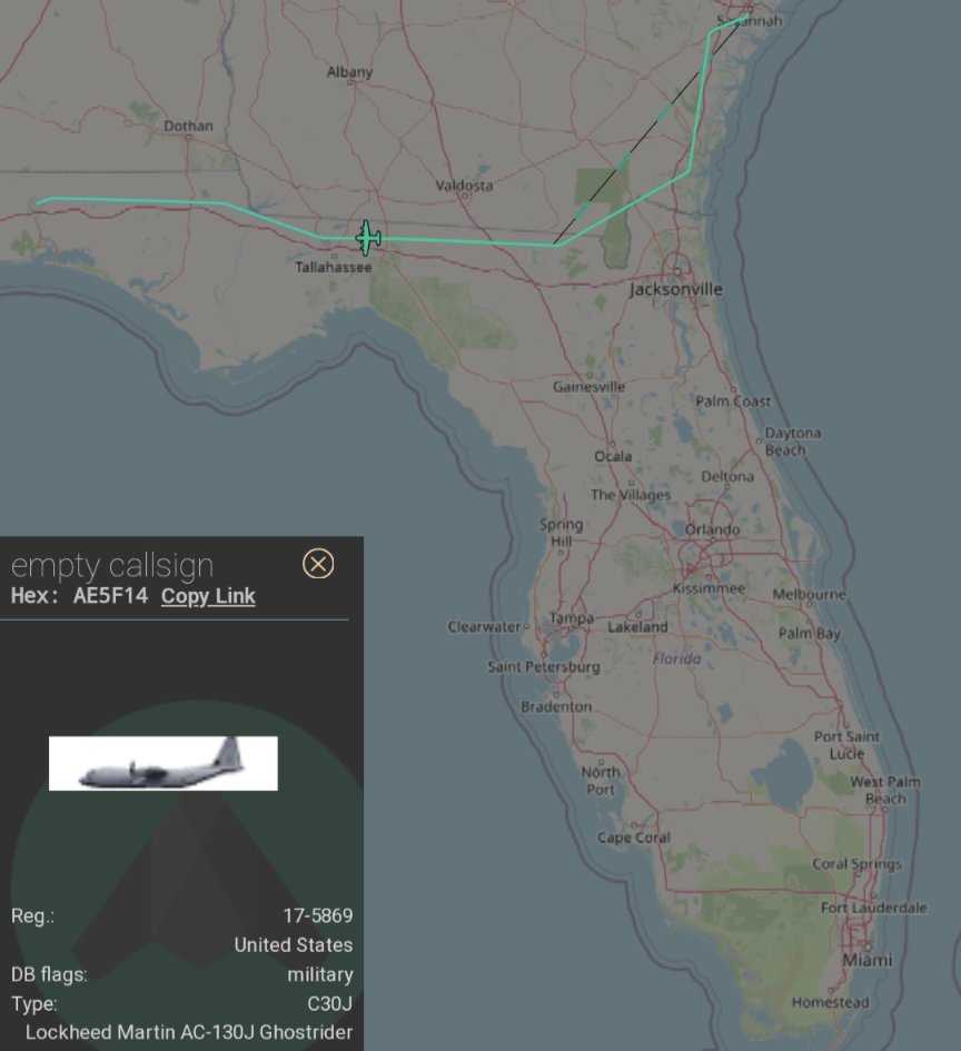 SR_Planespotter's tweet photo. 1 AC-130J up
Reg 17-5869 #AE5F14 https://t.co/53CuhVUvWy