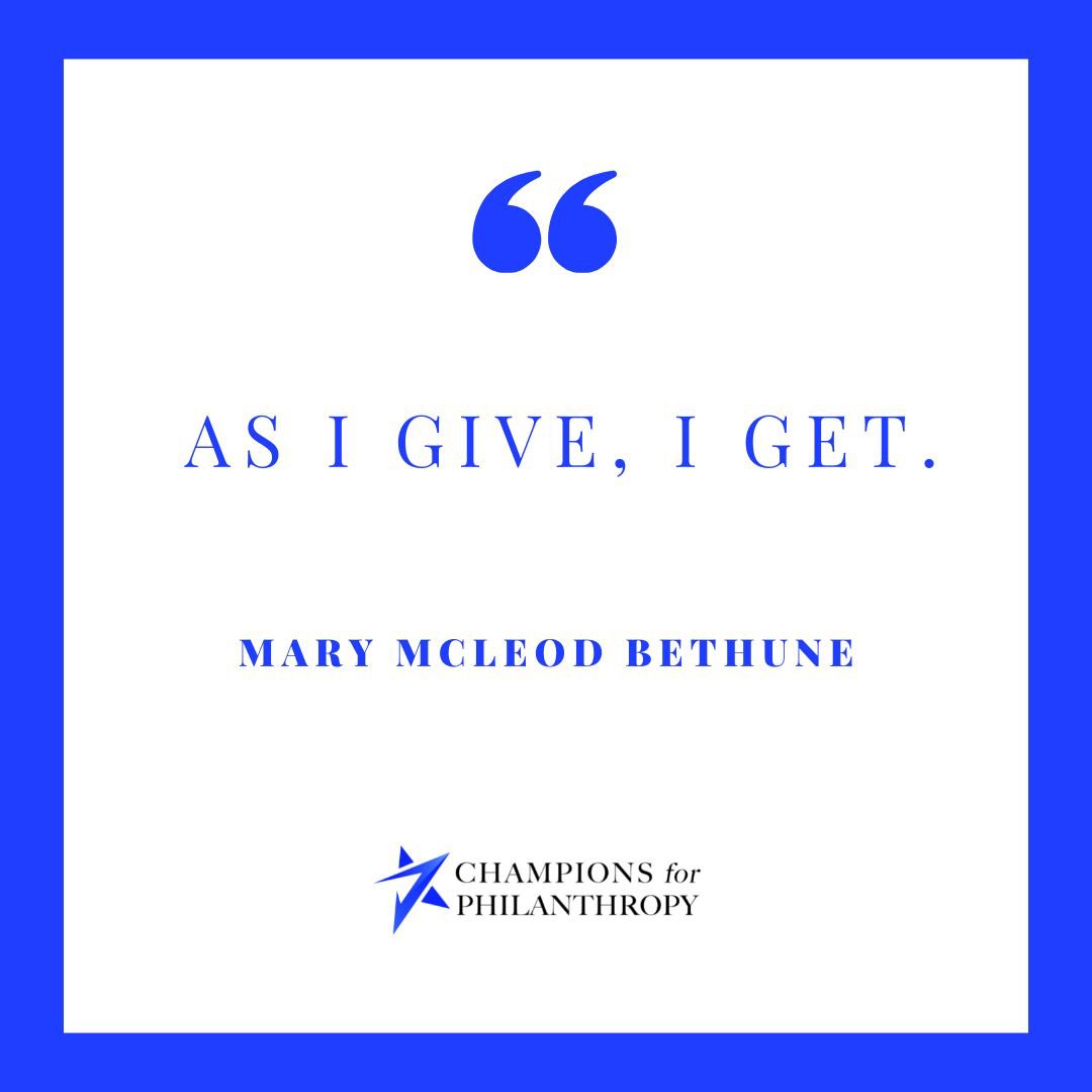 One of the beautiful things about giving is not only how much it can help someone else, but also how personally rewarding it can be. As you give, you get. Remember, it doesn’t take a monetary donation or day of volunteering to be of service. Small acts of kindness go a long way.