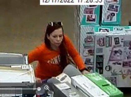 OKCPD's tweet photo. These two shoplifted from the Walmart at Memorial &amp; Penn. They fled in an older red Chevy truck. If you know who they are, call Crime Stoppers at 405.235.7300 or https://t.co/YVxGWebSAS. You can remain anonymous and may earn a cash reward. 22-90774 https://t.co/CMDqBvXHS9