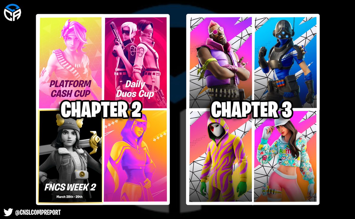 Fortnite Console Comp Report tweet media