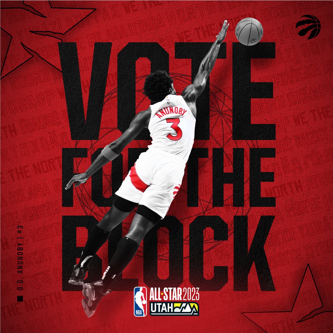 Toronto Raptors on X: OG checking in to see if you voted yet 👀 ⭐️ RT TO  VOTE ⭐️ @OAnunoby
