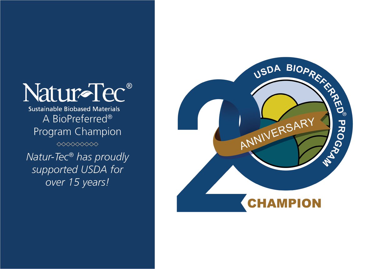 Naturbag's tweet photo. Natur-Tec is a BioPreferred Program Champion and has been supporting the @USDA for over 15 years!
To learn more about the BioPreferred Program, click here: https://t.co/ZUKD76Dps1
#zerowaste #regenerative #circular #compost #usda #biopreferred #program #champion #wasteless https://t.co/rmIhds3Olg