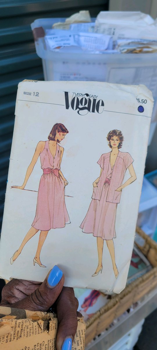 lasercomm's tweet photo. @prabalgurung Beloved Mom Seamstress/designer 99 yrs passed in July.  I have an inventory of abt 2000 patterns spanning 60 yrs (Vogue, Simplicity, Butterick, McCall). In gr8 shape.  Interested? call (732) 752-4690 https://t.co/eupnnHL0GJ