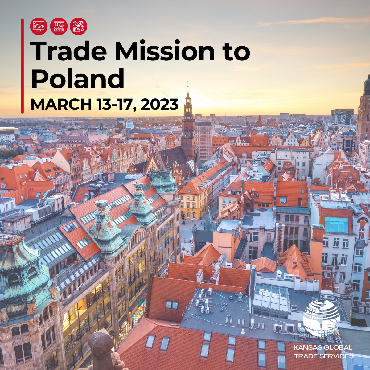 Registration for our trade mission to Poland closes January 31, 2023. Facing an optimistic economic outlook, Poland has planned large-scale investments in infrastructure, the energy industry, digitalization, and the healthcare sector.

Learn more: bit.ly/3DZGdLz