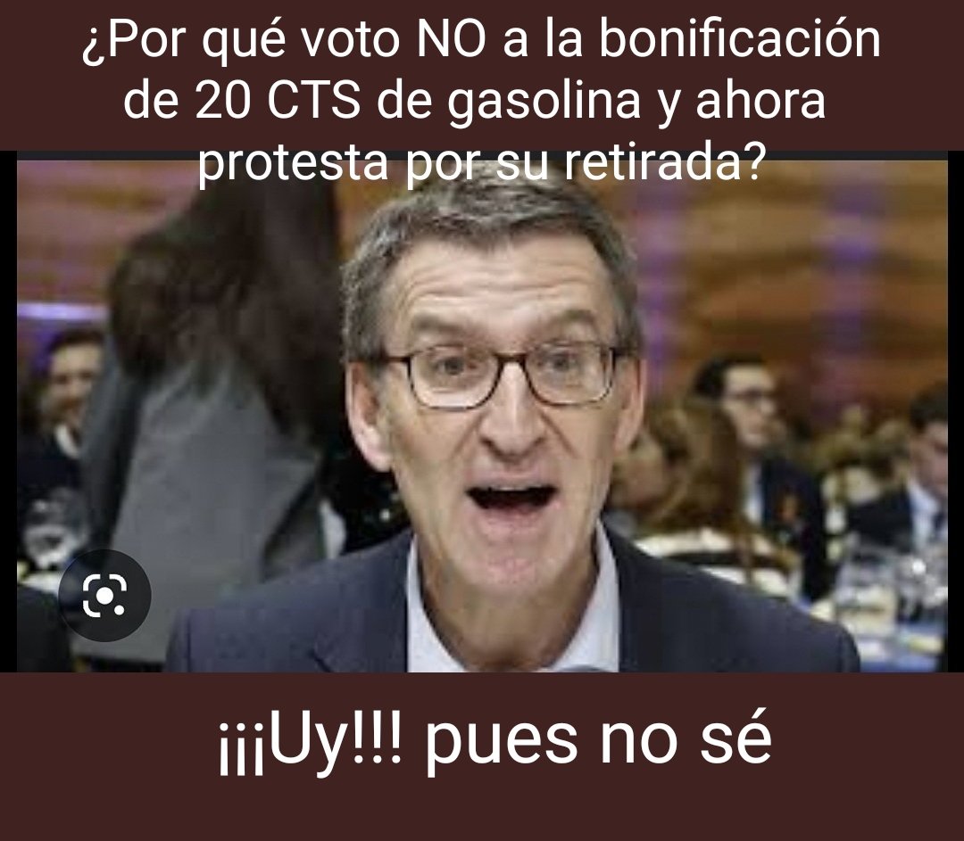 Feijóo en estado puro