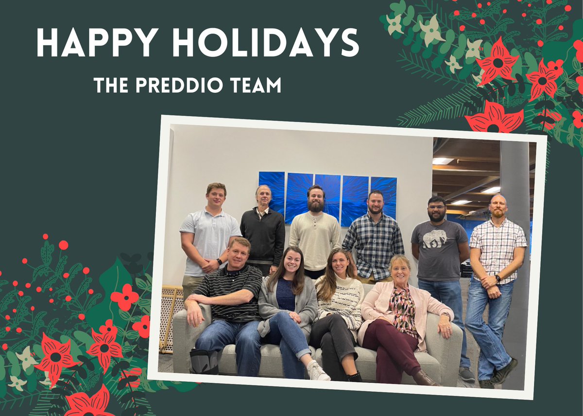 The Preddio team hopes everyone had a safe and wonderful holiday season!