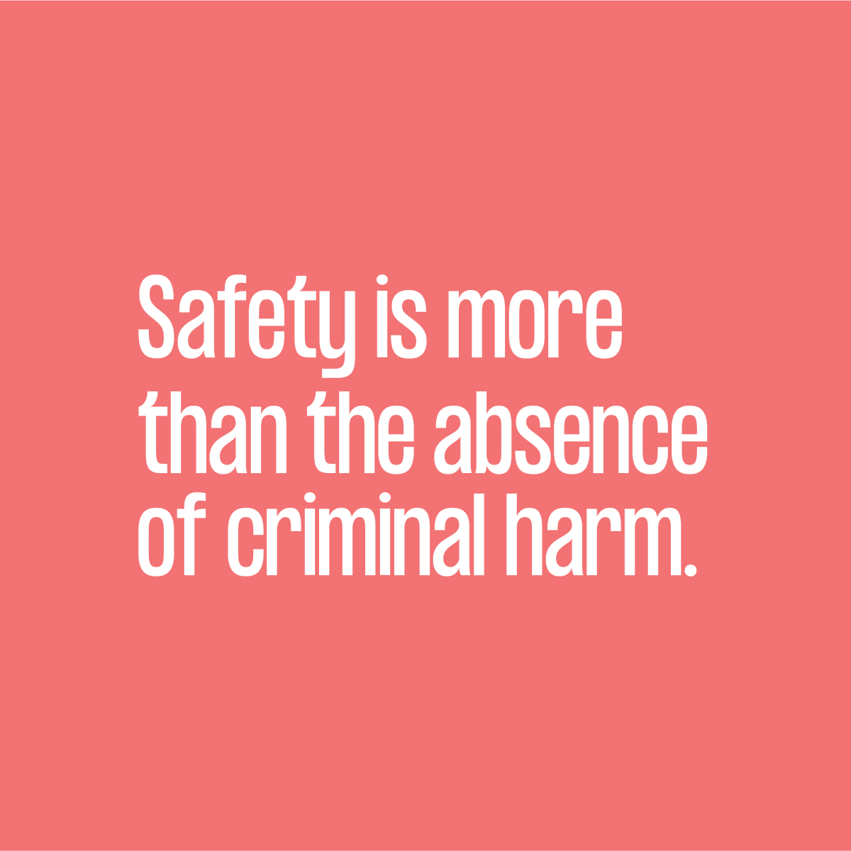 Public Welfare Foundation (@publicwelfare) on Twitter photo "We can’t think too big. Safety is more than the absence of criminal harm. When people don’t have anywhere to live or anything to eat, that’s not a safe position. We’re trying to switch to a proactive approach to policymaking." Patrice Sulton of <a href="/DCJusticeLab/">DC Justice Lab</a>. #safety #reform #dc "We can’t think too big. Safety is more than the absence of criminal harm. When people don’t have anywhere to live or anything to eat, that’s not a safe position. We’re trying to switch to a proactive approach to policymaking." Patrice Sulton of <a href="/DCJusticeLab/">DC Justice Lab</a>. #safety #reform #dc