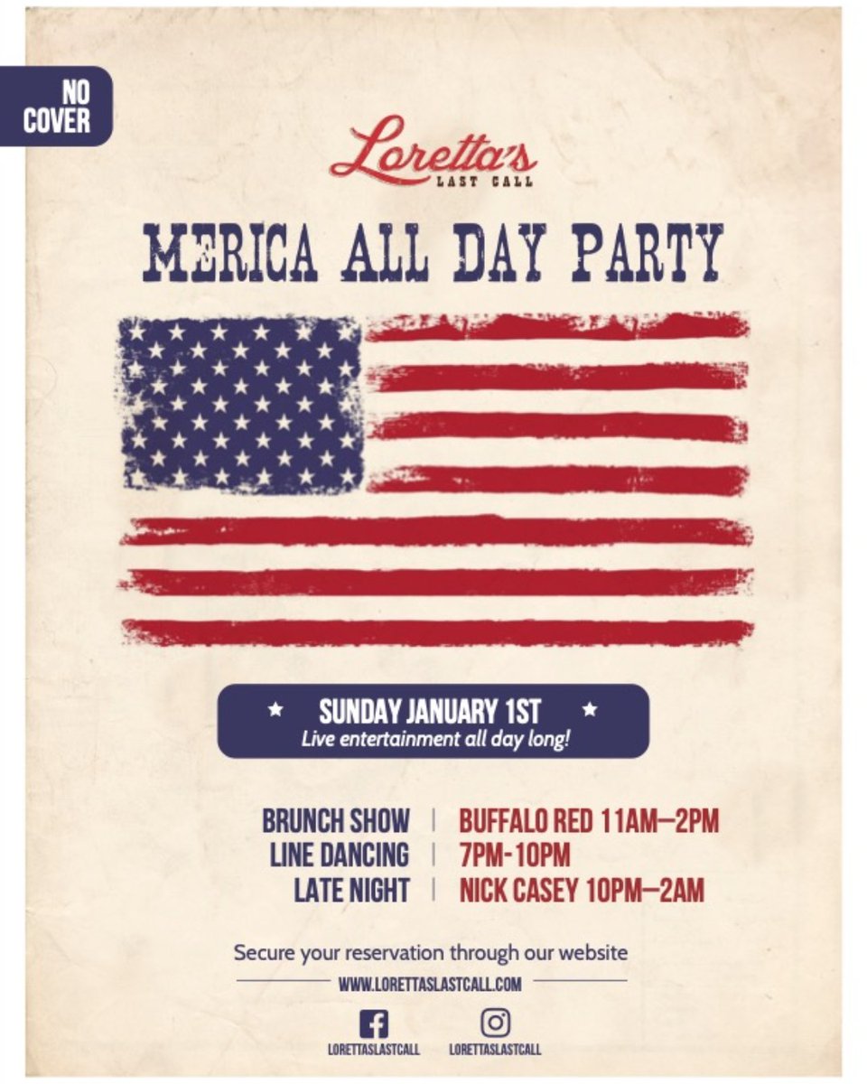 Let's keep the party goin' y'all! 🥳 Kick that hangover to the curb with our Merica All Day Party 🇺🇸🍻