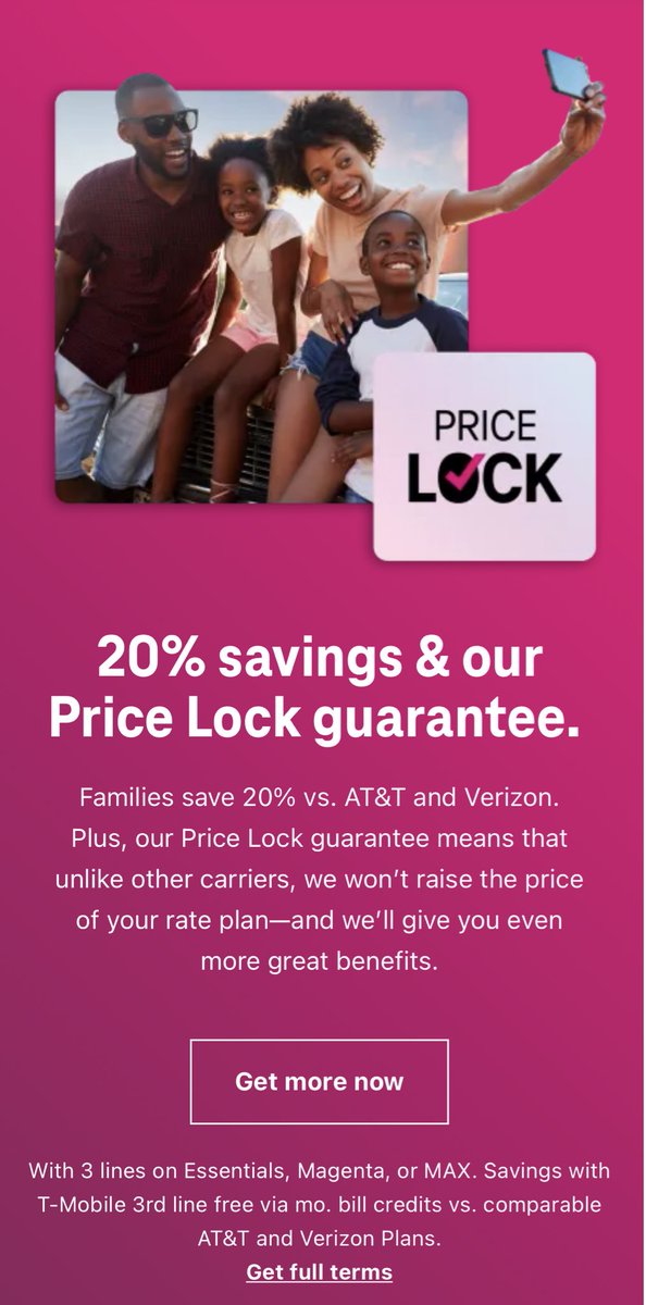 #Nepa #scranton #Pennsylvania 
As prices around you increase <a href="/TMobile/">T-Mobile</a>  is making a Guarantee called Price Lock visit your local store for more details…
@PennsylvaniaGov <a href="/ScrantonChamber/">Scranton Chamber</a> <a href="/wilkesbarrePA/">Wilkes Barre</a> <a href="/HonesdalePA/">Honesdale, PA</a> <a href="/ScrantonPolice/">Scranton Police</a> <a href="/SocialScranton/">Social Scranton</a> <a href="/univofscranton/">Univ of Scranton</a> <a href="/WNEP/">WNEP</a> <a href="/nepascene/">NEPA Scene</a>