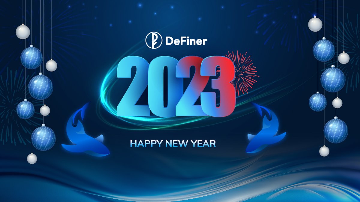 🎆Happy New Year!🎆

2023 will be the best year for #DeFi yet. Great things incoming for all DeFiners‼️😍

#NYE #NewYearsEve #NewYear #Christmas #MerryChristmas #Holidays #HappyHolidays #SeasonsGreetings #Christmas2022 #NewYear2023 #Crypto #CryptoNews #Bitcoin #Polygon #Binance