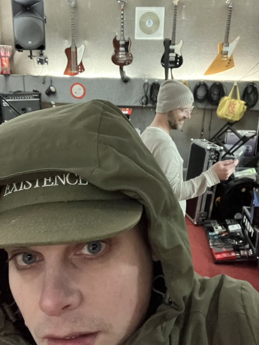 Last rehearsal of ‘22 was a cold one.