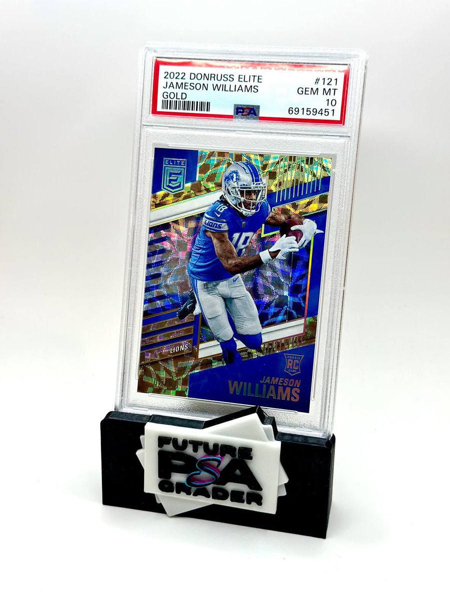 Just got this back from PSA, Gem 10 Gold!!! So excited, 07/10. Now let’s hope that they find a way to get the ball to him on Sunday! #Lions 
<a href="/CardPurchaser/">Card Purchaser</a>