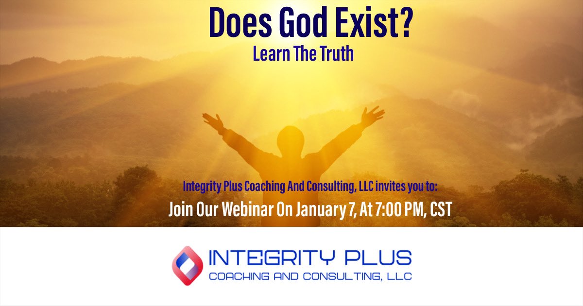 sljohnson5525's tweet photo. Did you see this very special webinar, Is There A God? on Saturday, January 7th at 7:00 pm CST?

Everyone is invited to attend: https://t.co/22mZfMi8Ue

#doesGodexist #atheist #isGoddead https://t.co/RhIhoPrNhf