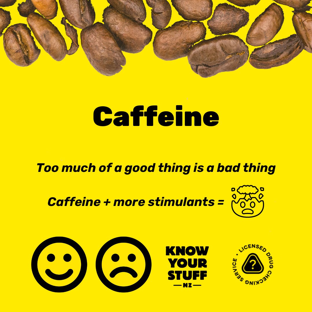 KnowYourStuffNZ on Twitter: "Caffeine is a drug. This summer we're
