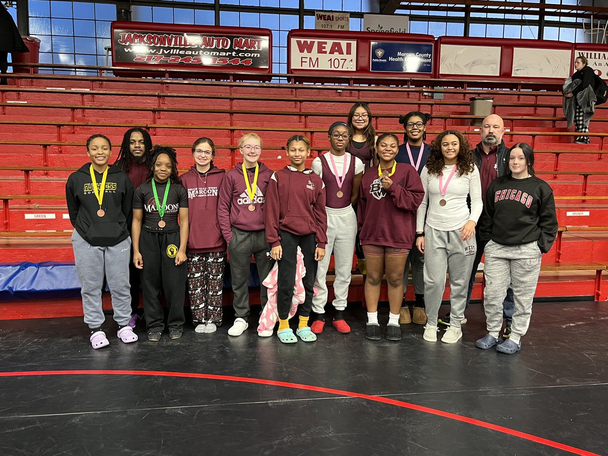 Making Mighty Maroon History!  Today our girls competed in their very first team tournament!  They did a fantastic job placing 8th out of 35 teams!  We cannot be prouder of this group of outstanding athletes…. You have made th Maroon Nation Proud!