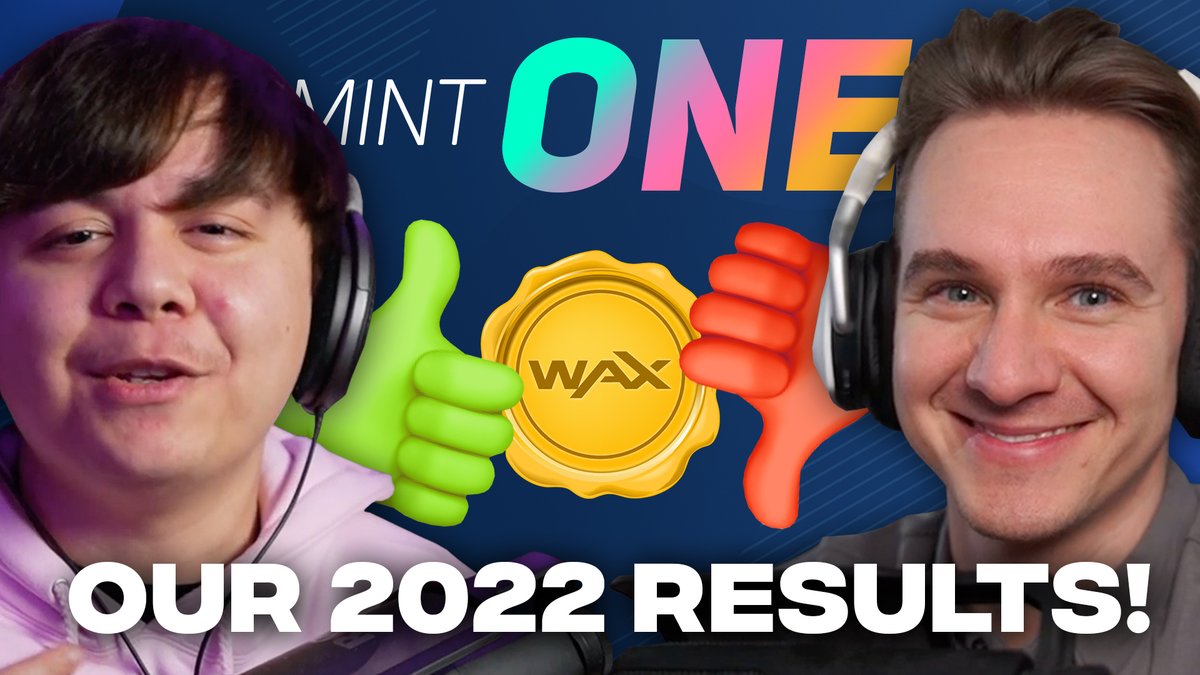NFTInsider_io's tweet photo. 🗣️ Ep. 50 of @Mint1Pod is here!

@hydropwrd &amp; @TokenGamerNews discuss;
1⃣ Their 2022 @WAX_io predictions!
2⃣ The results!
3⃣ Their Web3 predictions for 2023!

🎙️ https://t.co/XeT6zQuEkB
🎞️ https://t.co/MFBPgLJxmI https://t.co/NrGl3eRrrJ