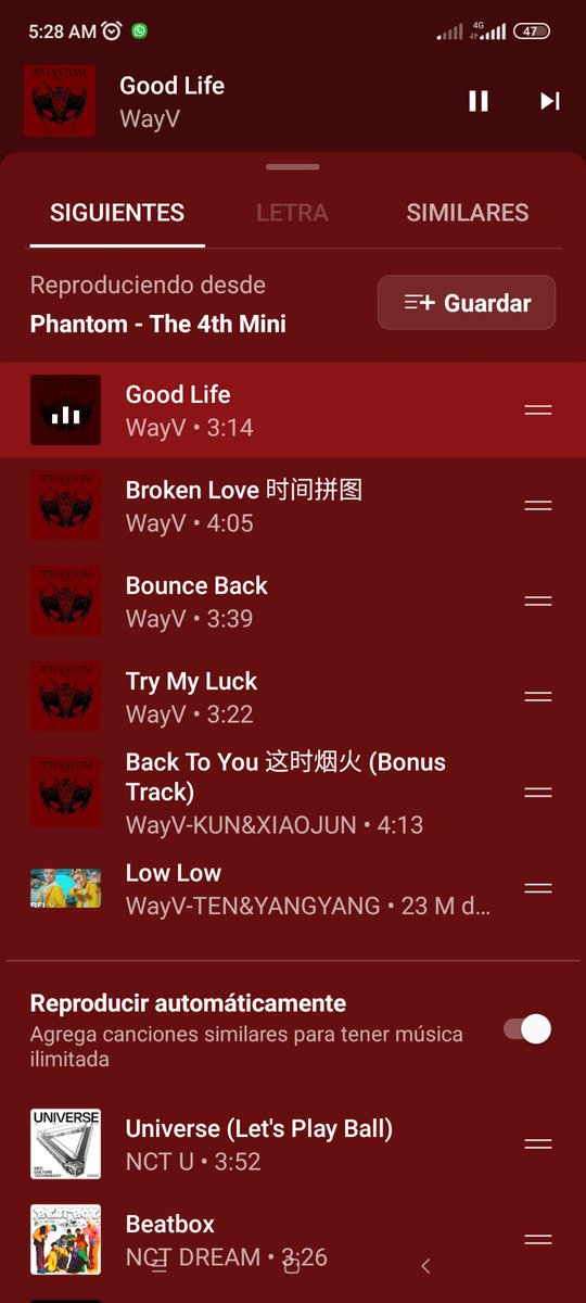 XimenaMin's tweet photo. WayV cómo siempre deleitándonos con canciones y conceptos muy bien desarrollados, Estamos muy felices por su regreso!! #WayV_Phantom  #WayV  #Phantom #WeiShenV https://t.co/yjW4kM6PVA