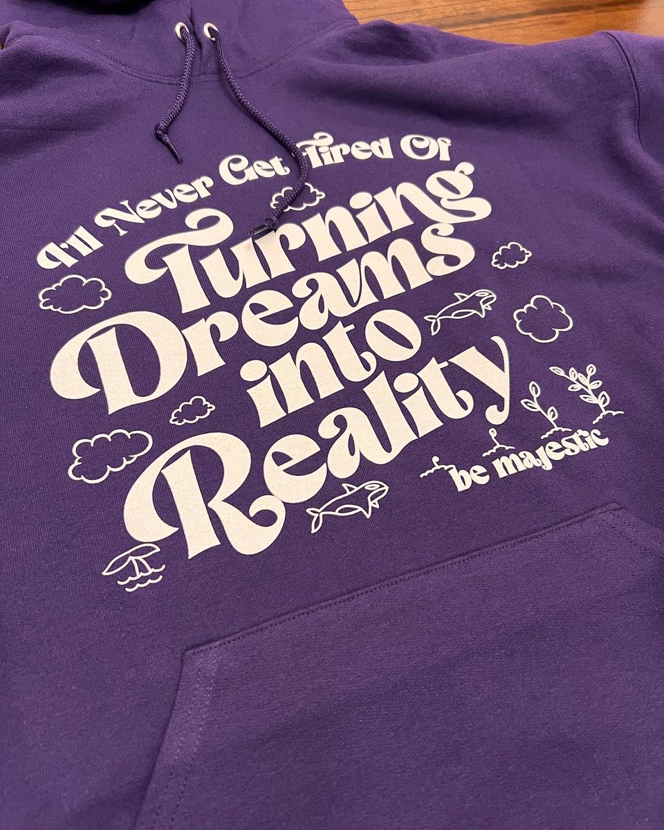 NoaJames's tweet photo. Just Drop Our Dream Hoodies Collection!! ☁️ ☁️☁️
@BeMajesticStore
They come in 3 Colors
Each purchase comes with a free Tee also. 💜🤎🖤
Shop here: https://t.co/foMrDWIMHC
#DontLetYourDreamsJustBeDreams #BeMajestic #Majestic #btyf #bricktoyaface https://t.co/xTR0d2JTnP