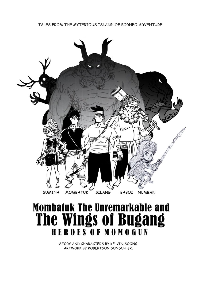 Kealf3's tweet photo. @seorangjesse I too dream one day our comic will hit the shelves. The story of Mombatuk and his friends needs to be told! @RobSondohJr #mombatuk #mioba #wingsofbugang https://t.co/QikClA3Yuq