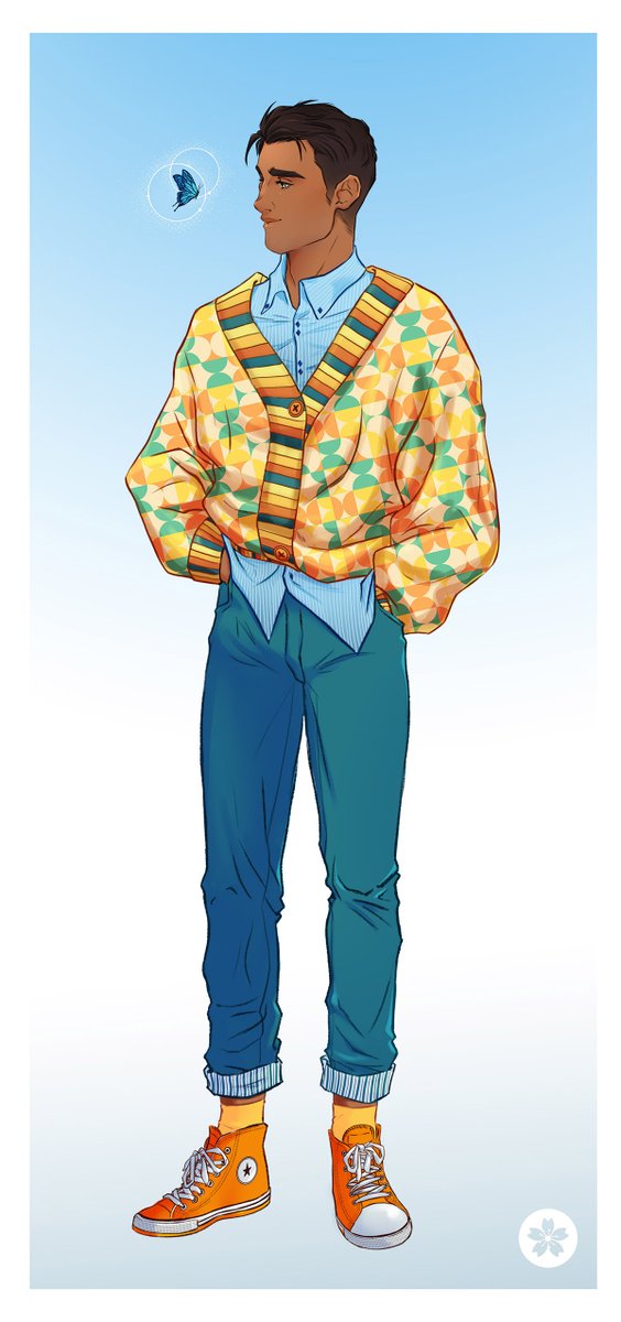 Babyfying Jayce even more by putting him in comfy modern, clothes