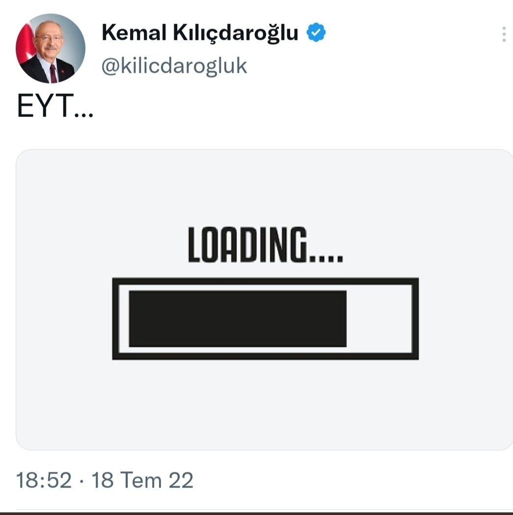 Genel Başkanımızın mücadelesiyle bir sorun daha çözüldü. Emeklilerimizin ve tüm EYT lilerin kalıcı çözümü için #TeşekkürlerKılıçdaroğlu