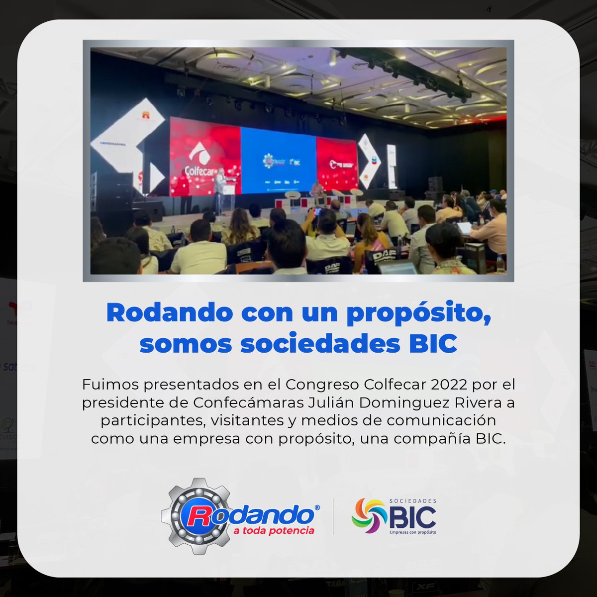 a_rodando's tweet photo. Resultados Congreso Colfecar 2022 ⚙️🚛
.
.
@SKFgroup 
#colfecar2022 https://t.co/abXfnwLEKU