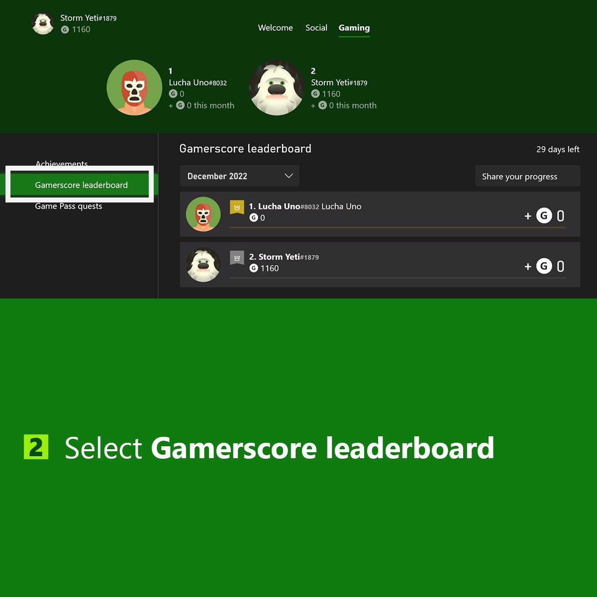 Xbox 360 Games Now Count Toward Monthly Gamerscore Leaderboards