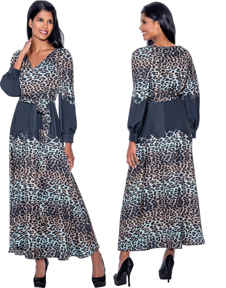 Dresses by Nubiano 1091 Animal Print Maxi Dress 
divasdenfashion.com/products/dress… 

#DivasDenFashion #maxidress #vneck #lanternsleeves #waistshash  #animalprintdress #COGIC #dressesbynubiano #DN1901 #cogicgrand #cogicfashions #teamcurvey #plussizefashion #curvyfashions #curvygirlsrock