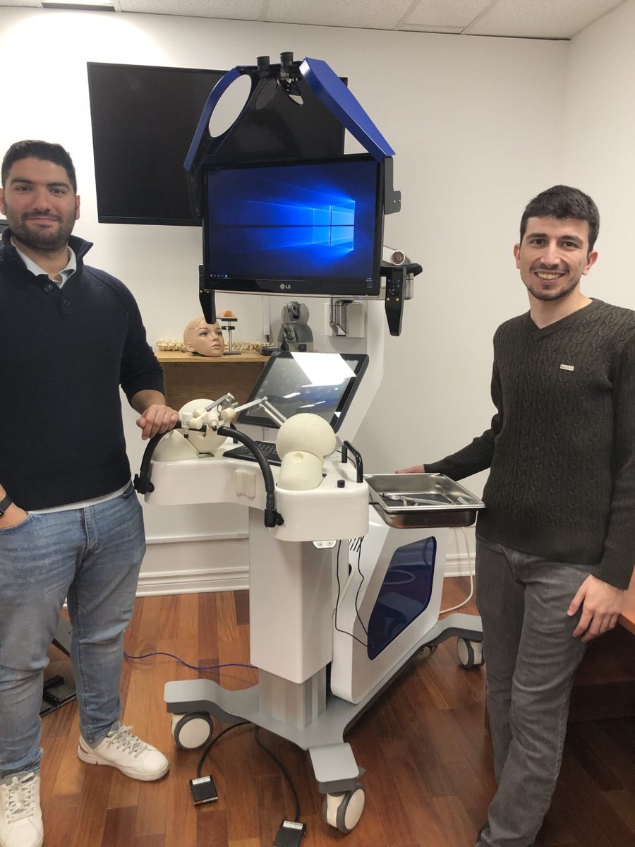 Thanks to Recai Yilmaz and Abdulrahman Almansouri and <a href="/AI_SimCentre/">Neurosurgical Simulation and AI Learning Centre</a> team a Christmas present arrived at the <a href="/AI_SimCentre/">Neurosurgical Simulation and AI Learning Centre</a> a NeuroVR with capacity to continously assess, train and mitigate error during virtual brain tumor surgery using the ICEMS platform
nature.com/articles/s4174…