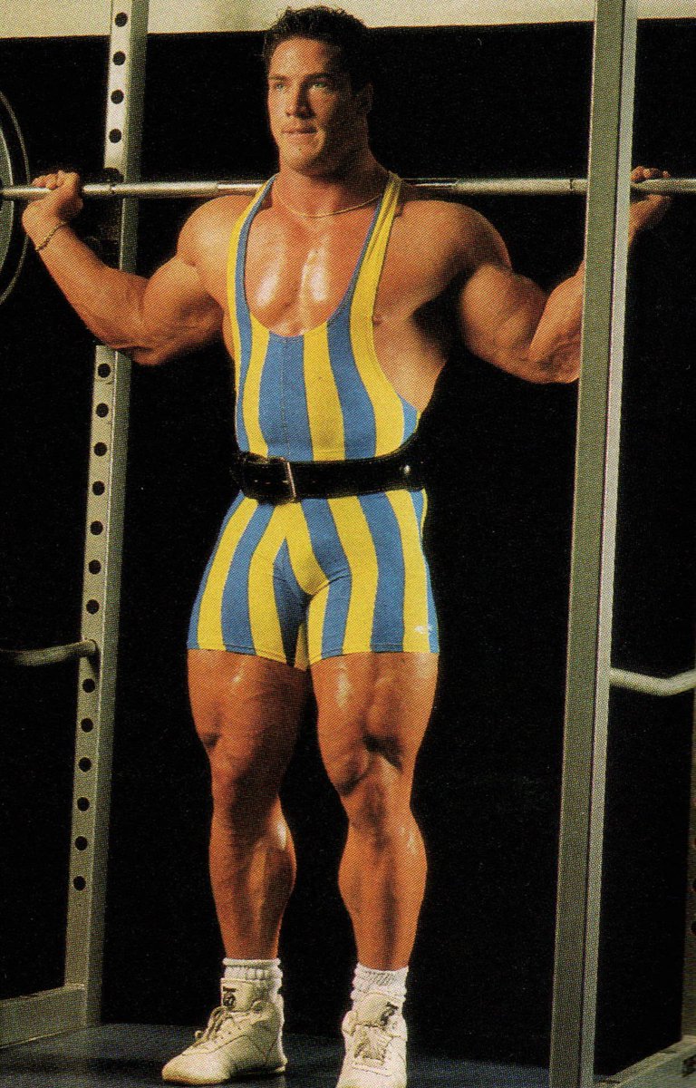 CBallbarian's tweet photo. Spandex rules, hot to see it on a bodybuilder https://t.co/wbwuquIO5a