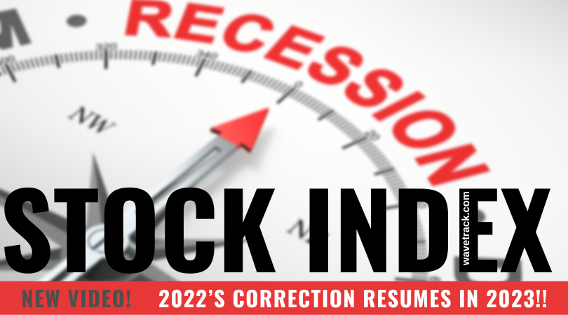 ElliottWave_WTI's tweet photo. #WaveTrack's brand new #ElliottWave #StockIndex Video Outlook 2023 has been released! 2022’s Correction far from Over – Another -28% to -30% Decline Ahead Following #DowJones’ Rally of +22% in Oct-Dec. Upswing – #SP500 same as #Nasdaq100 ... https://t.co/AuKyPfvKIi https://t.co/1qDB0XAP8s