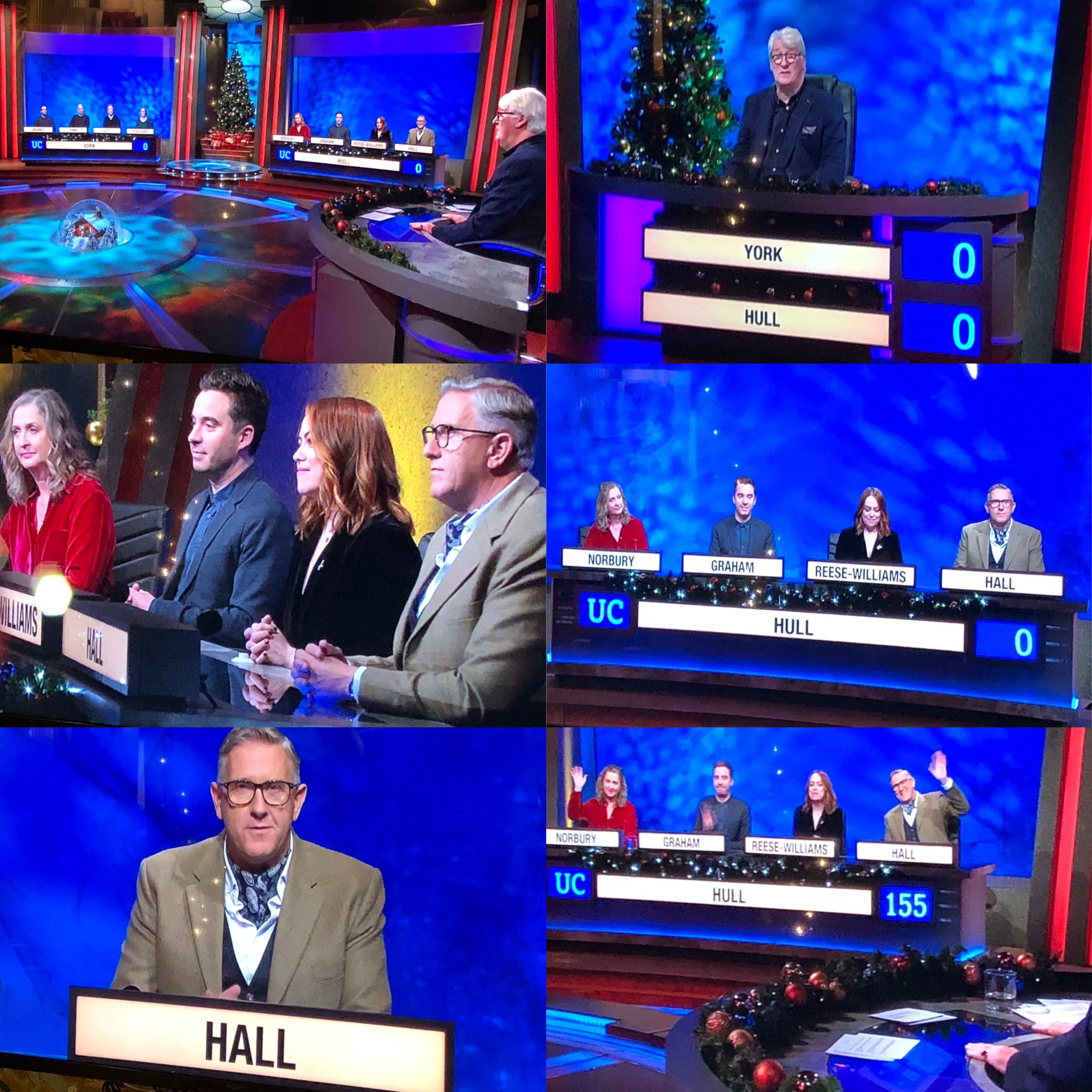 Christmas University Challenge / Twitter