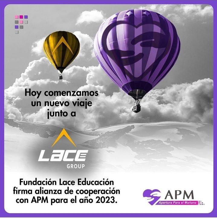 LaceEducacion's tweet photo. Alianza de cooperación entre nuestra fundación y corporación APM https://t.co/cimXPLP2cH
