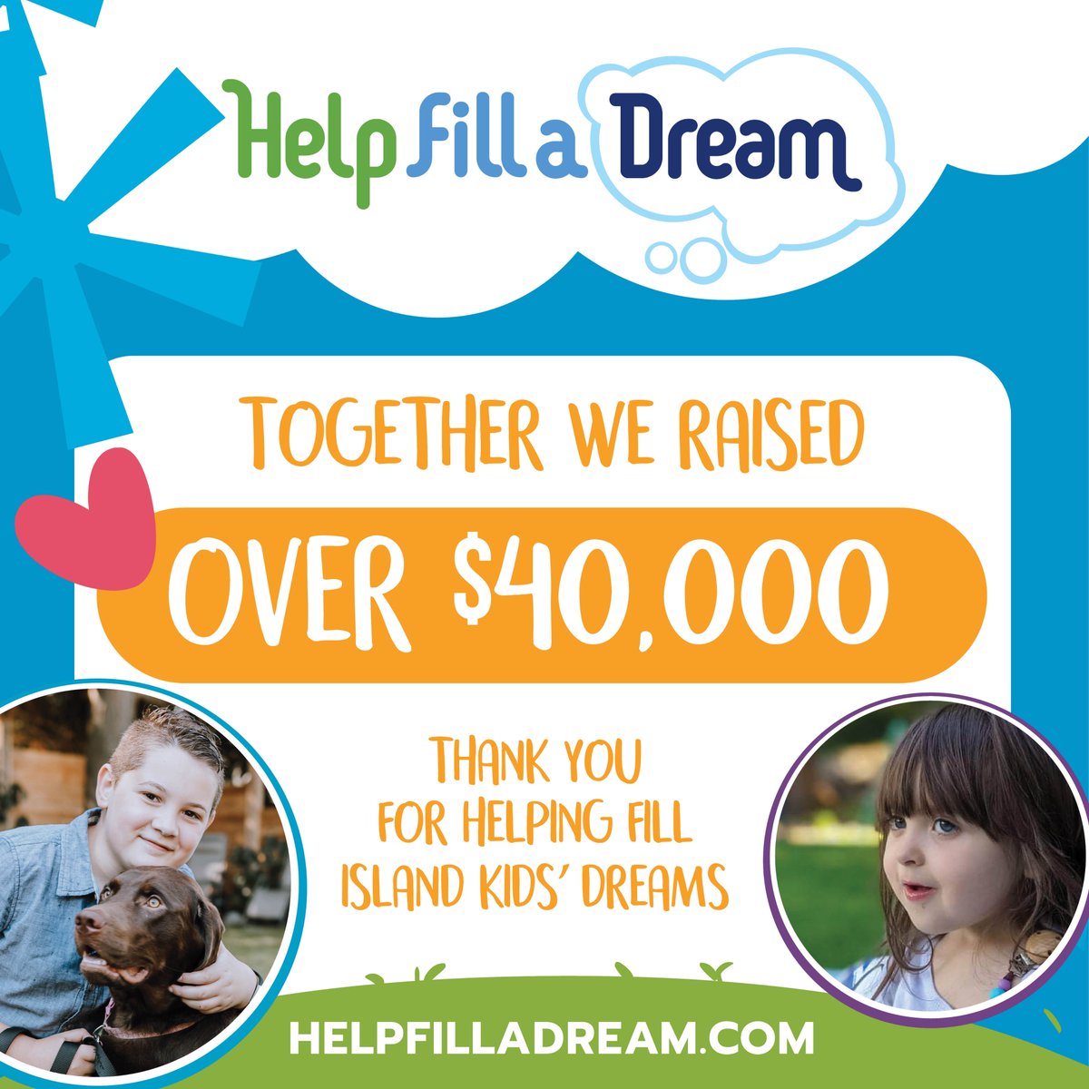 Country Grocer (@countrygrocer) on Twitter photo We honestly can't thank you enough! This year's <a href="/HelpFillADream/">Help Fill A Dream</a> campaign to help island kids' facing life threatening conditions raised over $40,000!!!! Tokens at the tills, Dream Bouquets, Christmas Trees and purchasing of supplier products!! Amazing! We honestly can't thank you enough! This year's <a href="/HelpFillADream/">Help Fill A Dream</a> campaign to help island kids' facing life threatening conditions raised over $40,000!!!! Tokens at the tills, Dream Bouquets, Christmas Trees and purchasing of supplier products!! Amazing!