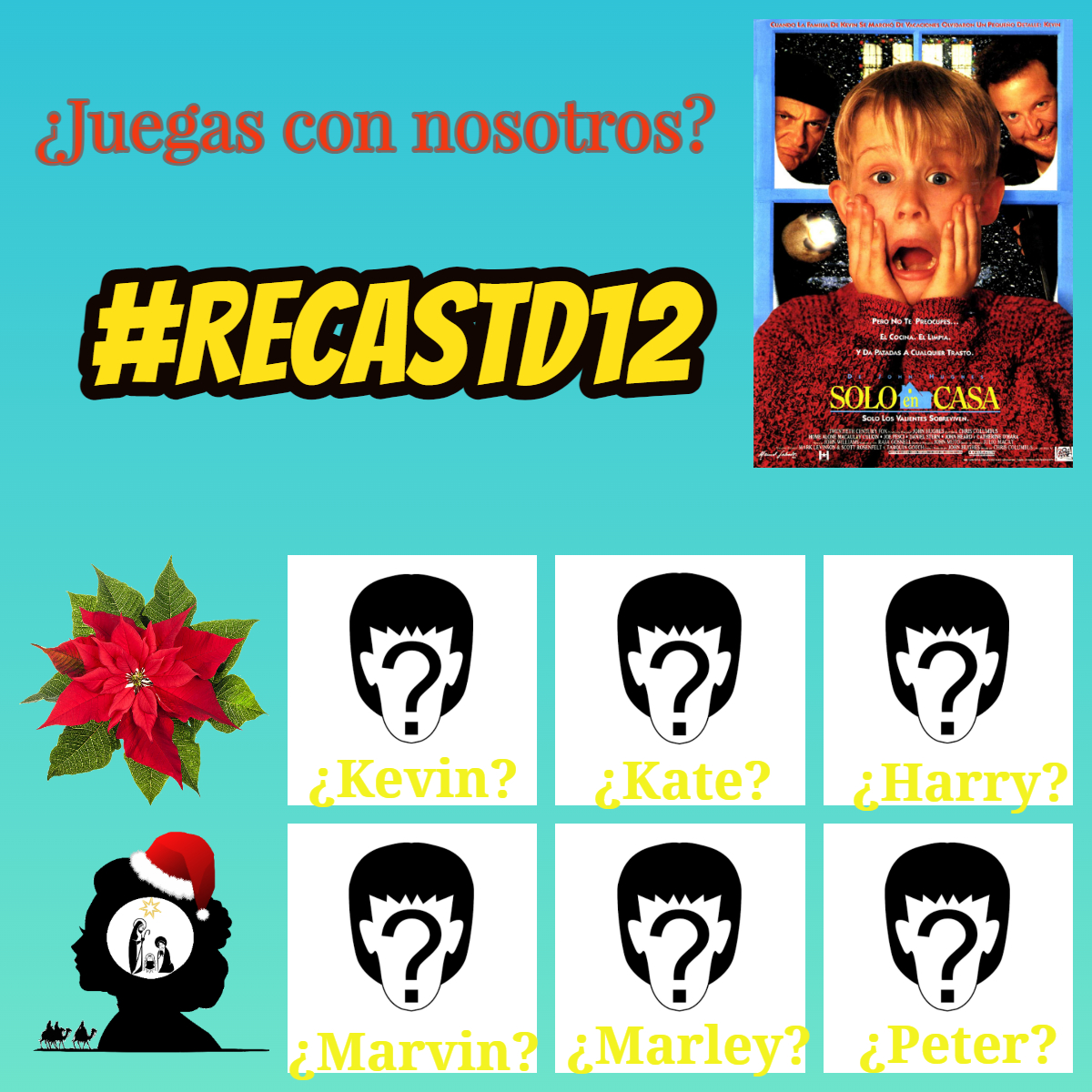 Distrito12_pod's tweet photo. ¿Con que actores actuales reemplazarías al reparto original de #SoloEnCasa? #RECASTD12 ¿Juegas con nosotros? #D12 #Recast https://t.co/PsiRbrwSln