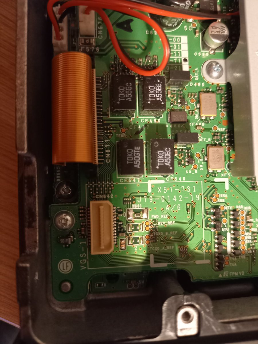 M0GIW's tweet photo. #Kenwood #TMV71 filters renewed and now the RX is back to spec. Remote head mount 3d printed tnx to #M0HOM will now be a general purpose V/U at #FinningleyARS https://t.co/94qsyTra5V