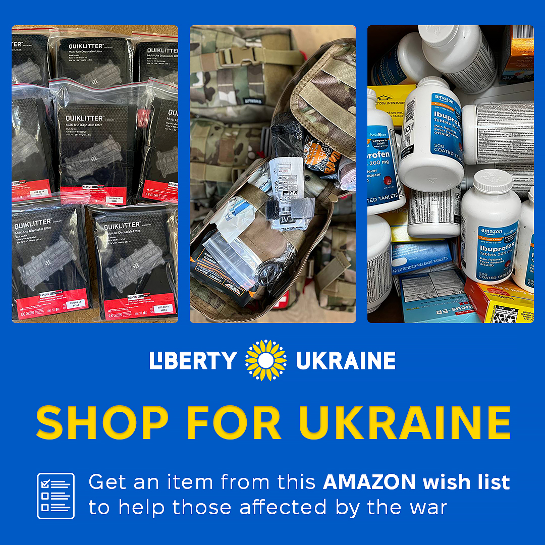 LibertyUkraineF's tweet photo. ๐ทA few more days left to use your HSA/FSA!
๐ถWe updated our Amazon wish list with HSA/FSA eligible items!
You shop, we deliver to Ukraine ๐บ๐ฆ
๐Follow the link https://t.co/H7AdWnHIQM ๐
#amazonwishlist #amazonukraine #helpukrainians #forukraine #StandWithUkraine https://t.co/2voIRJFJnV
