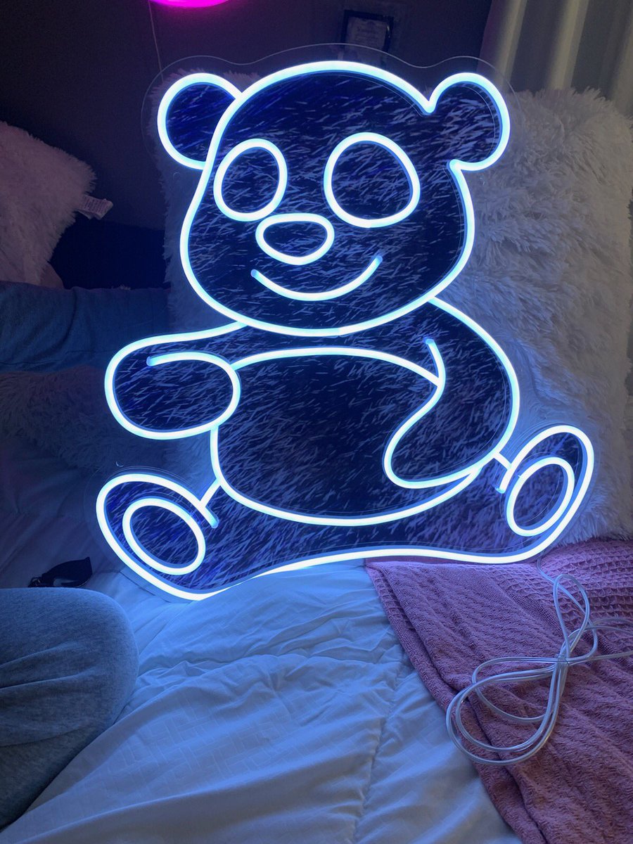 PatrickStancar3's tweet photo. Available at https://t.co/98JQeqZmhc as well as many other cool art pieces. Feel free to DM with any requests.. #photography #wallart #neonstyle #led #neon #panda #pandabear https://t.co/MBVnP3YIJ8