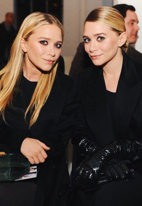 Mary-Kate and Ashley Olsen, 2013.