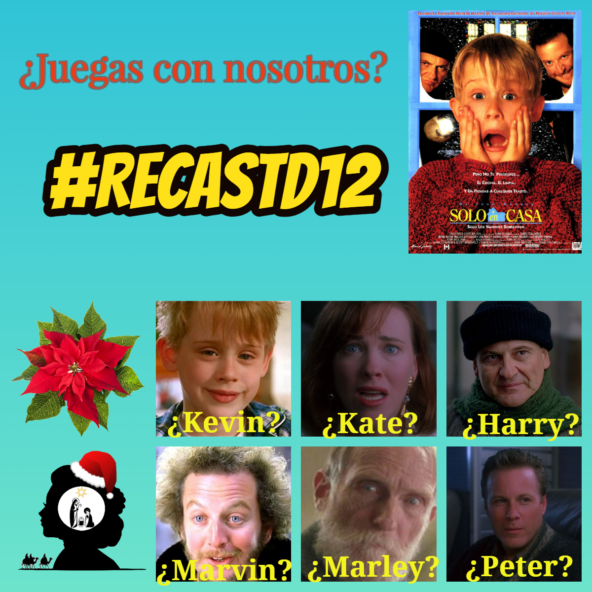 Distrito12_pod's tweet photo. ¿Con que actores actuales reemplazarías al reparto original de #SoloEnCasa? #RECASTD12 ¿Juegas con nosotros? #D12 #Recast https://t.co/PsiRbrwSln