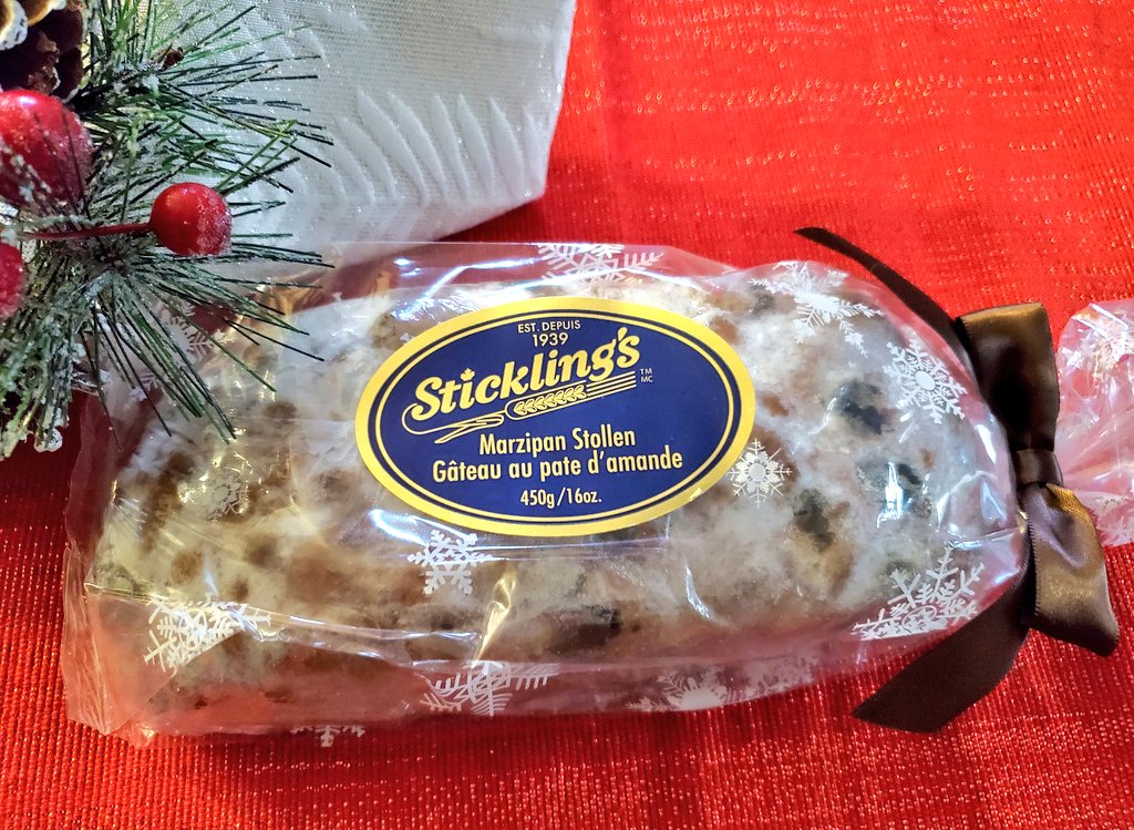 IamAlarica's tweet photo. Happy Christmas 🎄 to me! @sticklings #stollen #tistheseason https://t.co/RUbpE9DJhU