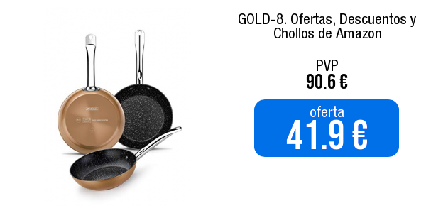 gold8info's tweet photo. Monix M740040 Copper - Set de 3 Sartenes Efecto Cobre, Aluminio Forjado Antiadherente con Partículas de Titanio, Aptas para Todo Tipo de Cocinas incluso Inducción, 20-24-28 cm
🛒📦⬇ Ver en Amazon ⬇📦🛒
https://t.co/Az15sH0jfK https://t.co/tPgFJArzat
