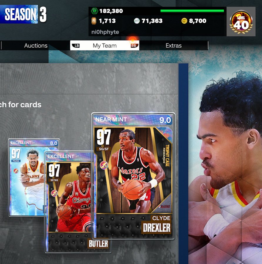 waiting on #TheReignman #ShawnKemp #Floki40 Beyond level 40 #MyTeam