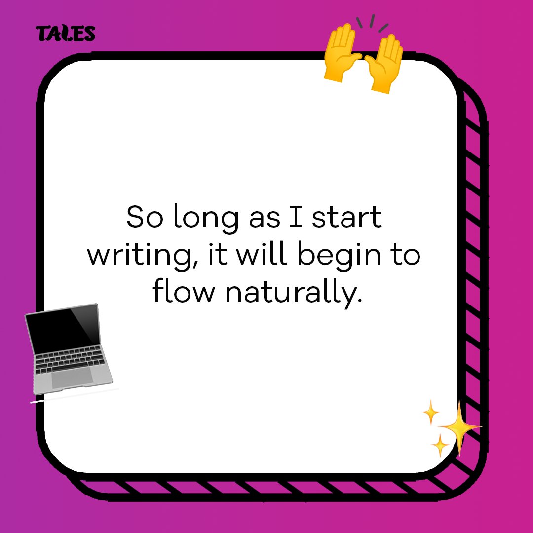 Sometimes, we are our toughest critics. Here are a few words of encouragement for the struggling writers ❤️ #Writers #WriterStruggles #TalesFiction
