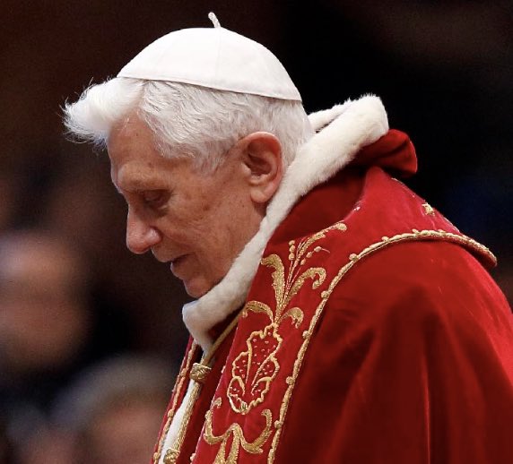 BishopMiehm's tweet photo. Let us heed the call of @Pontifex and pray for Pope Emeritus Benedict XVI as he may be nearing the end of his earthly pilgrimage. https://t.co/4ogiD5FMSN