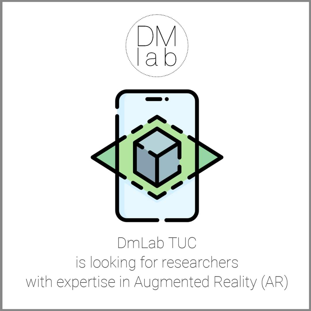 PanosParthenios's tweet photo. DmLab is looking for researchers with expertise in Augmented Reality
https://t.co/n9wF7G9beL

#AR #AugmentedReality #VR #virtualreality #architecture #digitalmedia #research #dmlab #TUC #culturalheritage #digitalculture #3dmodeling #unity #unreal https://t.co/80ZjrUirAY