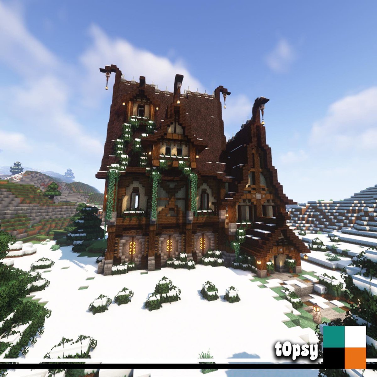 It’s been a while since I’ve used nether bricks, so decided I needed to use them this week! Love how this house turned out!
#Minecraft #Minecraftbuilds #smallstreamers #SmallStreamersConnect