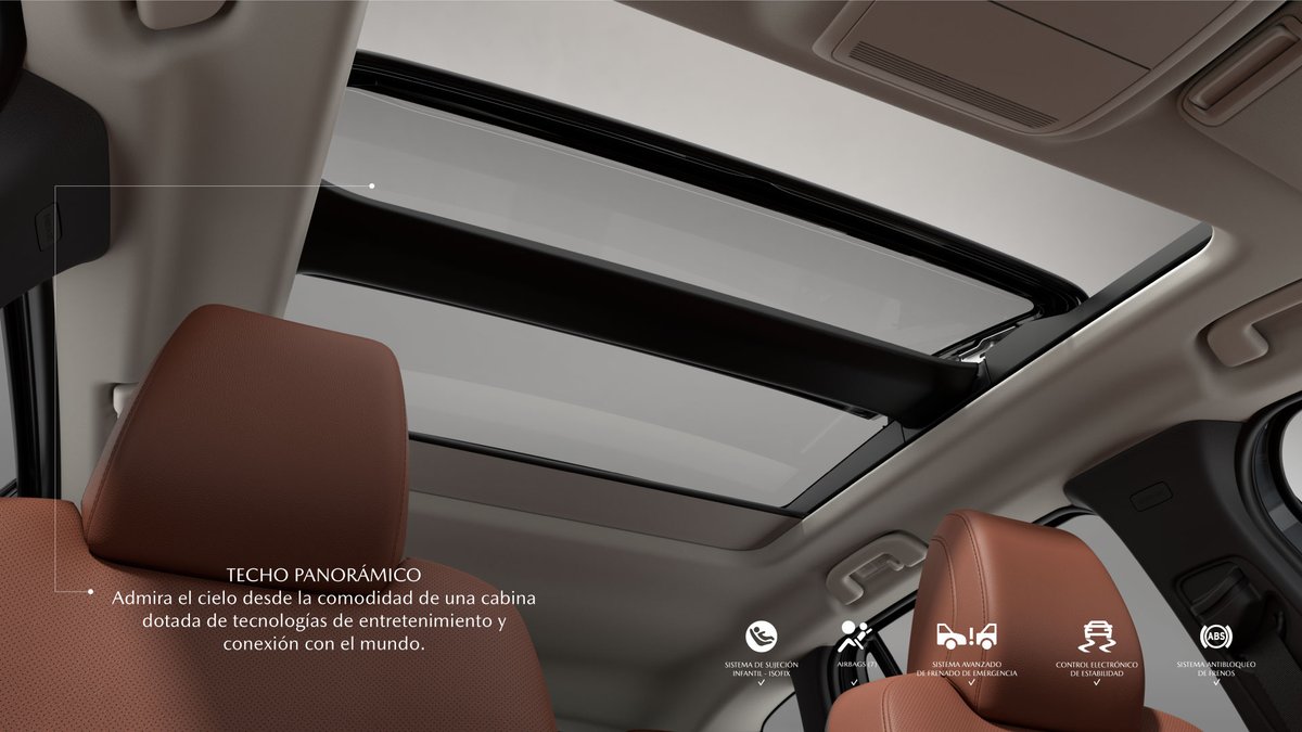 mazdacolombia's tweet photo. Desde su espacio de carga que permite llevar a bordo el equipaje de tu familia, hasta la comodidad de su interior, la nueva Mazda CX-50, fue diseñada para darte una experiencia de confort total en tus recorridos. https://t.co/cKl8noT2XY
