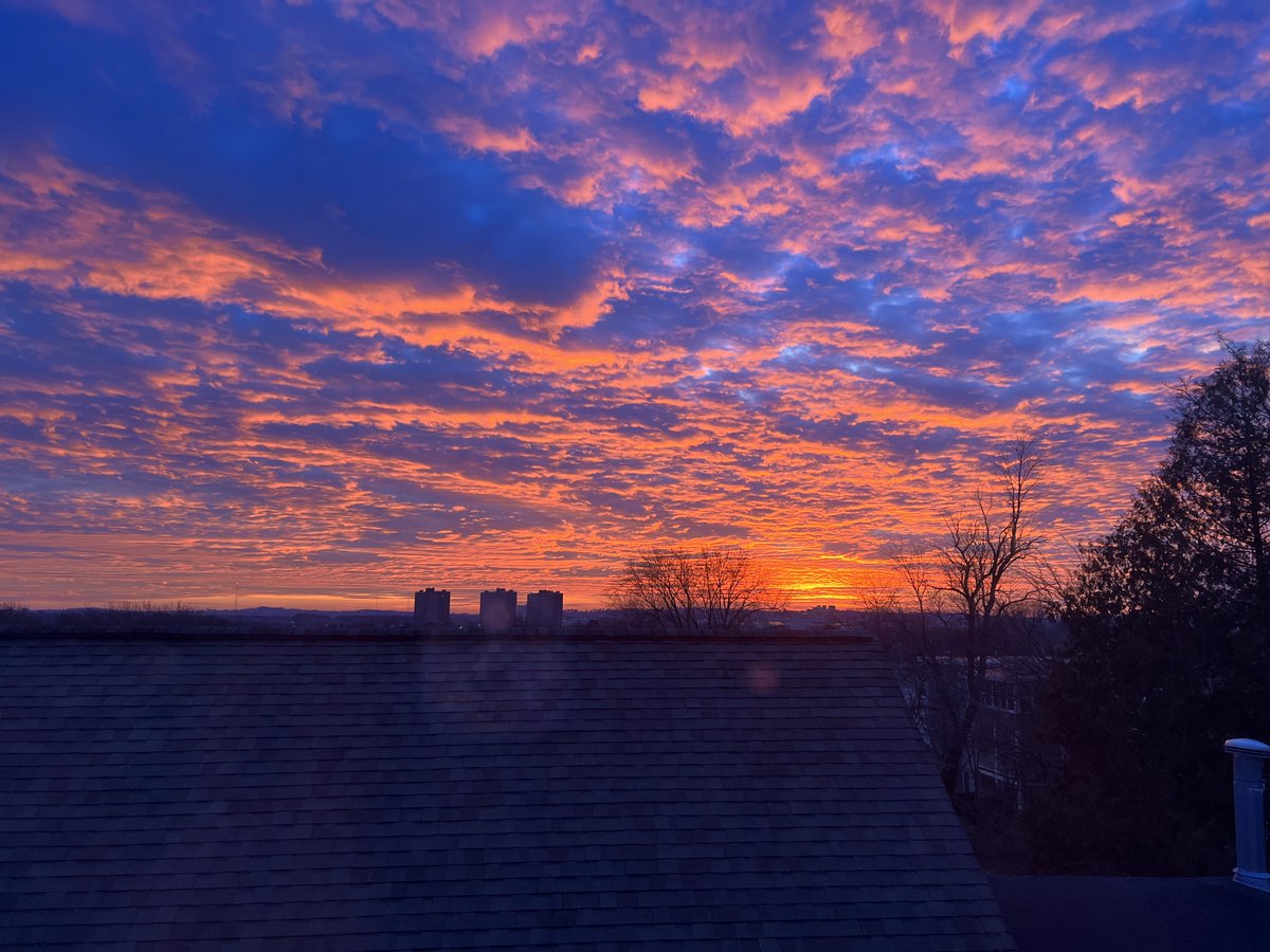 Let us pause for a moment an appreciate being alive.  #sunset #Boston #Somerville
